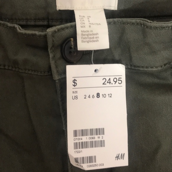 H&M Army colored pants - Picture 2 of 7